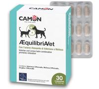 CAMON | Aéquilibbriavet, pour Chien et Chat, soulage Le Stress et l'anxiété, 30 comprimés de 1000 MG