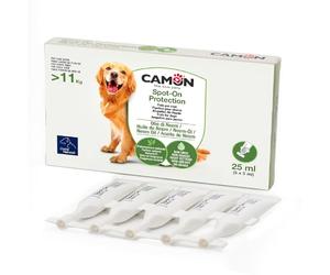 Camon Ampoule Spot on Huile de Neem, Chiens de Plus de 10 kg, Ormes Naturelles