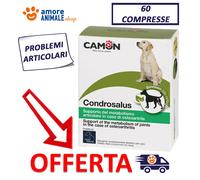 Camon Complément pour chiens Condrosalus pour problèmes articulaires 30/60 comprimés