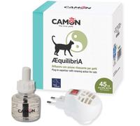 CAMON Diffuseur AEquilibria pour Chats, diffuseur avec Action relaxante, libération d'huile de Nepeta Cataria, 45 ML
