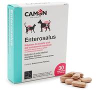 Camon Enterosalus aliment complémentaire pour problèmes intestinaux chien et chat. 30 comprimés