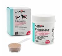 Camon Enterosalus en Poudre 50 GR. Aliment complémentaire pour Les problèmes intestinaux pour Chien et Chat