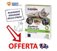 Camon Équilibria Collier Pour Chats Rélaxe Et Réduit Le Stress 35 Cm