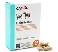 CAMON | Help-Nefro, Prise en Charge de l'insuffisance rénale et des Voies urinaires Chiens et Chats, Format de 60 comprimés