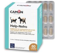 CAMON | Help-Nefro, Prise en Charge de l'insuffisance rénale et des Voies urinaires Chiens et Chats, Format de 60 comprimés