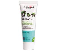 CAMON | Maltofos - Pâtes au Malte avec FOS, Nourriture complémentaire pour Chats, Lapins et furets, maintient l'équilibre de la Flore intestinale, favorise l'élimination des Boules de Poils, 100 g