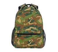 Camouflage Armée des Marais Militaire Cartable Sac à Dos Ecole étudiant Scolaire d'ordinateur pour Voyage Ados Filles Garçons Enfant
