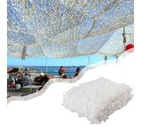 Camouflage blanc renforcé pour chasse, camping, pergola de jardin, décoration de fête - Disponible en tailles 2,5 x 8 m 2,5 x 10 m 3 x 6 m 4 x 8 m 5 x 9 m 6 x 8 m