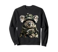 Camouflage Koala Camouflage Animal Hunter Wildlife Hunting Graphic Sweatshirt