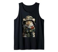 Camouflage Léopard Camouflage Chasseur Animal Hunter Wildlife Hunting Débardeur