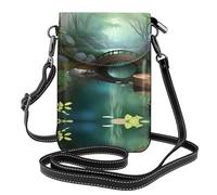 Camouflage marin. Ce sac à bandoulière léger et unisexe à rabat libère vos mains et est adapté pour les voyages, les vacances et une utilisation quotidienne., Little Bridge in the East, Taille unique