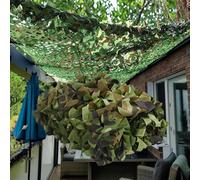 Camouflage Net Camouflage Jungle 3x3m/9.8x9.8ft 2x3m 3x4m 3x5m 4x6m 5x5m Military Hunting Camping Pergola Shade Sail Camo Net for Outdoor Sun Theme Party Decoration Car Covers