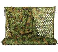 Camouflage Net Jungle Military Nets Cover for Hunting Shade Decoration Camping Accessories 1 x 2 m,2 x 3 m,1.5 x 4 m,2 x 5 m,2 x 6 m,2 x 8 m,3 x 3 m,4 x 5 m,4 x 6 m,6 x 6 m.[A403]