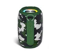 Camouflage Outdoor Portable Bluetooth Speaker, Waterproof, Light-Up, Card Slot, Subwoofer, High-Volume Mini Speaker