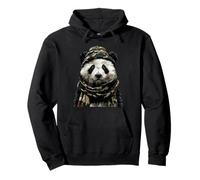 Camouflage Panda Camouflage Animal Hunter Wildlife Hunting Graphic Sweat à Capuche