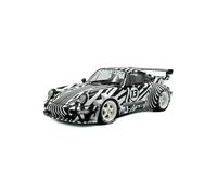 Solido Voiture miniature 1:18 Porsche 911 RWB Bodykit The Zebra Camouflage 2022