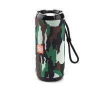 camouflage Sans fil Bluetooth Haut-Parleur Petit Portable Double Haut-Parleur Carte Ménage En Plein Air Fort Subwoofer Soutien FM Radio TF ""Nipseyteko