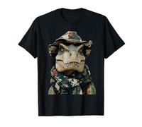 Camouflage T-Rex Camo Dinosaure Hunter Créature préhistorique T-Shirt