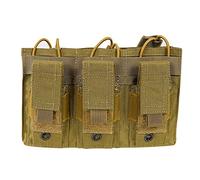 Camouflage Tactical Triple 5.56 Porte-Revues Molle System Magazine Porte-munitions Clip Porte-Poche