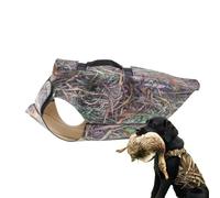 Camouflage Vest for Dogs, Adjustable Hunting Vest for Small to Large Dogs, Dog Training and Safety Vest, Durable Dog Clothing for Outdoor Adventures, Reflective and Comfortable Design for All Breeds