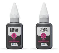 CAMP 310 - Frein-filet faible résistance, adhésif freinant pour vis, écrous et pièces filetées, scelle et évite desserrages dus aux chocs et variations thermiques, 20 ml (Lot de 2)