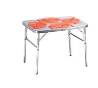 Table d'appoint pliante alu