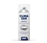 CAMP Climasan Nettoyant - Nettoyant Climatisation Maison, Spray pour Climatiseurs, Enlève Germes et Bactéries - Nettoyage Climatiseur à Action Purifiante Made in Italy, 400 ml