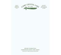 Camp Crystal Lake: Fictional Hotel Notepad Set