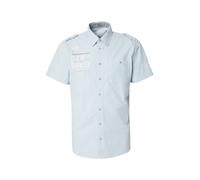 CAMP DAVID Chemise bleu clair / gris foncé / blanc, Taille M