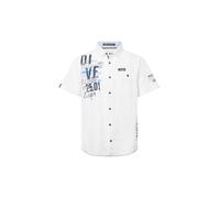 CAMP DAVID Chemise bleu roi / rouge foncé / noir / blanc, Taille XXL