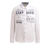 CAMP DAVID Chemise marine / blanc, Taille M