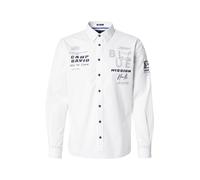 CAMP DAVID Chemise marine / gris / noir / blanc, Taille L