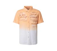 CAMP DAVID Chemise orange / mandarine / blanc, Taille M