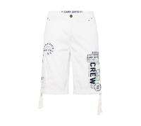 CAMP DAVID Pantalon cargo 'Base Jumping' bleu nuit / blanc, Taille 33