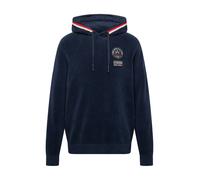 CAMP DAVID Pull-over 'Alaska Ice Tour' bleu marine / rouge / blanc, Taille XL