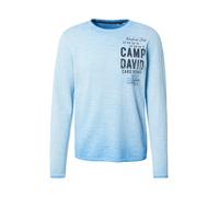 CAMP DAVID Pull-over bleu clair / noir, Taille M
