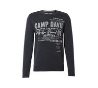 CAMP DAVID Pull-over gris clair / noir, Taille L