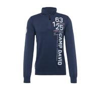 CAMP DAVID Pull-over marine / gris clair / rouge, Taille L