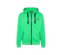 Camp David Sweat à capuche pour homme avec manches, Vert électrique, 3XL