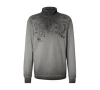 CAMP DAVID Sweat-shirt noir chiné, Taille M