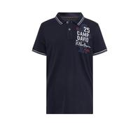CAMP DAVID T-Shirt 'Alaska Ice Tour' bleu marine / bleu-gris / rouge / blanc, Taille XL