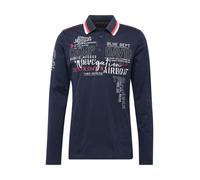 CAMP DAVID T-Shirt 'Alaska Ice Tour' bleu marine / rouge / blanc, Taille L