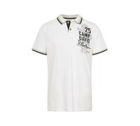 CAMP DAVID T-Shirt 'Alaska Ice Tour' noir / blanc, Taille S