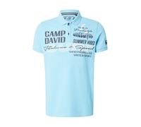 CAMP DAVID T-Shirt aqua / graphite / blanc, Taille XL