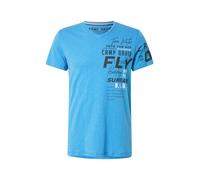 CAMP DAVID T-Shirt bleu ciel / noir / blanc, Taille L