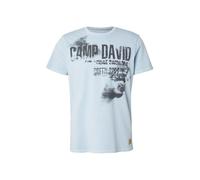CAMP DAVID T-Shirt bleu clair / pierre, Taille S