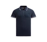 CAMP DAVID T-Shirt bleu foncé / blanc, Taille XL