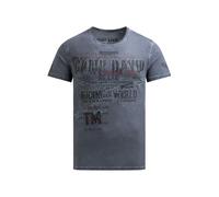 CAMP DAVID T-Shirt bleu-gris, Taille L