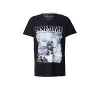 CAMP DAVID T-Shirt bleu marine / opal / gris clair / blanc, Taille XXXL