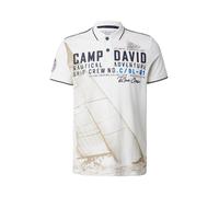 CAMP DAVID T-Shirt camel / noir / blanc, Taille M